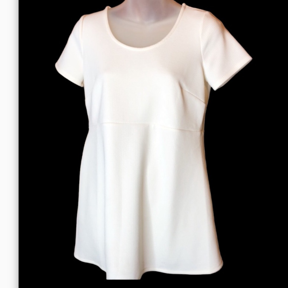 motherhood cream short sleeved shirt NWT maternity XS